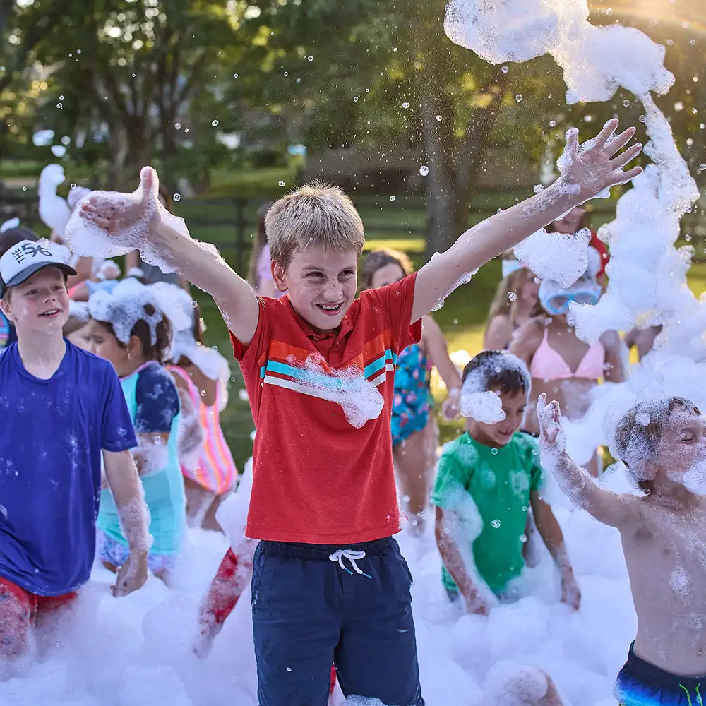 The 56 Foam Party Square